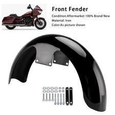 19" Wrap Front Fender Iron Fit For Touring Road Glide Street Glide CVO 2023-2025