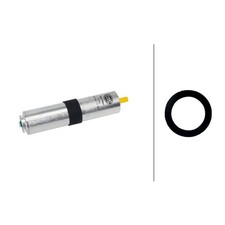 Kraftstofffilter Leitungsfilter Ø 55 mm HELLA passend für u.a. BMW 3er