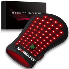Red Light Therapy Device for Hands, Near Infrared Glove, Black