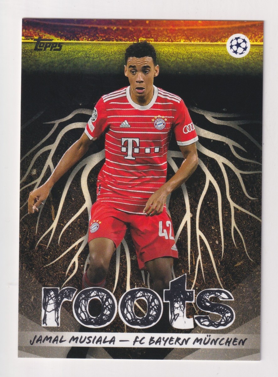 2025-26 Topps UEFA Flagship ROOTS #RT-12 JAMAL MUSIALA FC BAYERN