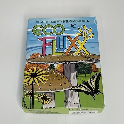 Eco Fluxx 2.0 Nature Card Game Looney Labs. Complete In box.