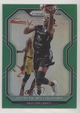 2021 Panini Prizm WNBA Green Prizm Jocelyn Willoughby #14 0b3