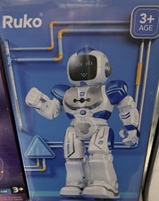 Ruko Carle Smart Robot 6088 Gesture Sensing Intelligent W/Remote Tested