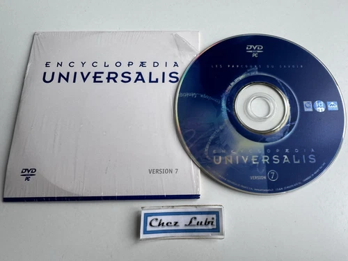 Encyclopaedia Universalis Version 7 - PC DVD - FR