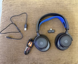 SteelSeries Arctis Nova 7P Wireless Over Ear Gaming Headset Black