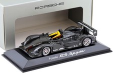 1:43 Minichamps Porsche RS Spyder Diecast Full Black Carbon Lauch WAP Dealer