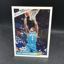 Upper Deck 1992-93 Larry Johnson #287 Charlotte Hornets Basketball Card