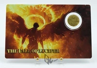 The Fall of Lucifer 1/1000 Oz 999 Gold Coin 12 Dollars Liberia