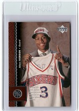 1996-97 Upper Deck Allen Iverson ROOKIE #91 (RC) PHILADELPHIA 76ERS