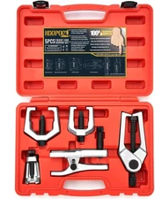 “5-in-1 Front End Service Tool Set Ball Joint Tie Rod Pitman Arm Puller Kit”