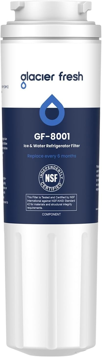 UKF8001 Compatible with Whirlpool Refrigerator Water Filter 4, EDR4RXD1, Everydr