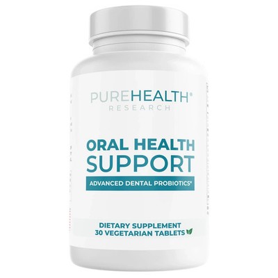 PUREHEALTH RESEARCH Oral Health Support  Dental Probiotics Supplement  for Fr...