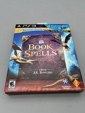 Wonderbook Book of Spells PS3 Brand New Open Box Book & Game Sealed PlayStation