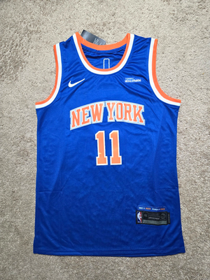 #ad #ad Jalen Brunson #11 NY Blue Knicks Men#x27;s Stitched Jerseys S 2XL $49.99