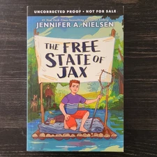 The Free State Of Jax Jennifer A. Nielsen ARC Uncorrected Proof 1st Ed Paperback