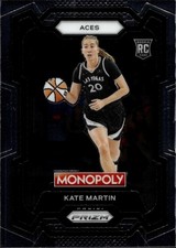 2024 Panini Prizm Monopoly WNBA Kate Martin Rookie Card #40