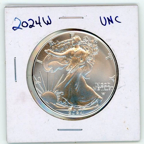 2024-W American Silver Eagle $1 • 1 oz .999 Silver • BU Bullion