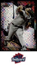 2024 Finest #181 Spencer Strider Checkerboard Refractors