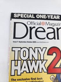 Official Dreamcast Magazine September October 2000 Issue 7  TONY HAWK 2 on cover