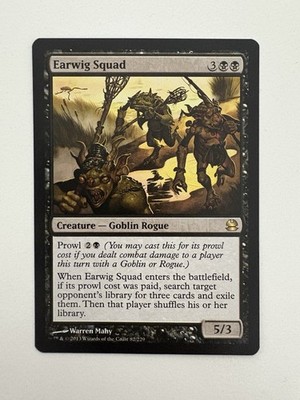Earwig Squad MTG Magic the Gathering Card NM Near Mint MMA