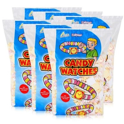 Sweet Stories Traubenzuckeruhren 1,45 kg - Candy Watches (6er Pack)