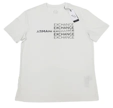 Armani Exchange T-shirt Color White Size L (NEW WITH ORIGINAL TAGS)