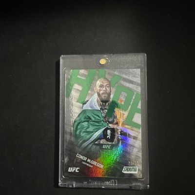2025 Topps Stadium Club UFC Conor McGregor Hype Machine #HM-4 Green /50