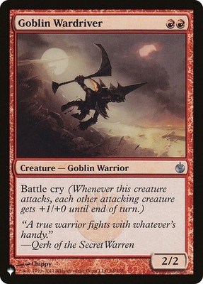 MTG - Goblin Wardriver - The List - MB2 - Magic the Gathering