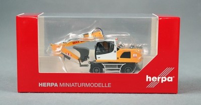 HERPA 318617 H0,1:87 Liebherr Mobilbagger A920 ''Max Bögl'' NEUWARE!