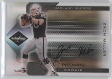 2007 Leaf Limited Phenoms Spotlight Gold 18/25 Zach Miller #355 Auto 0c2