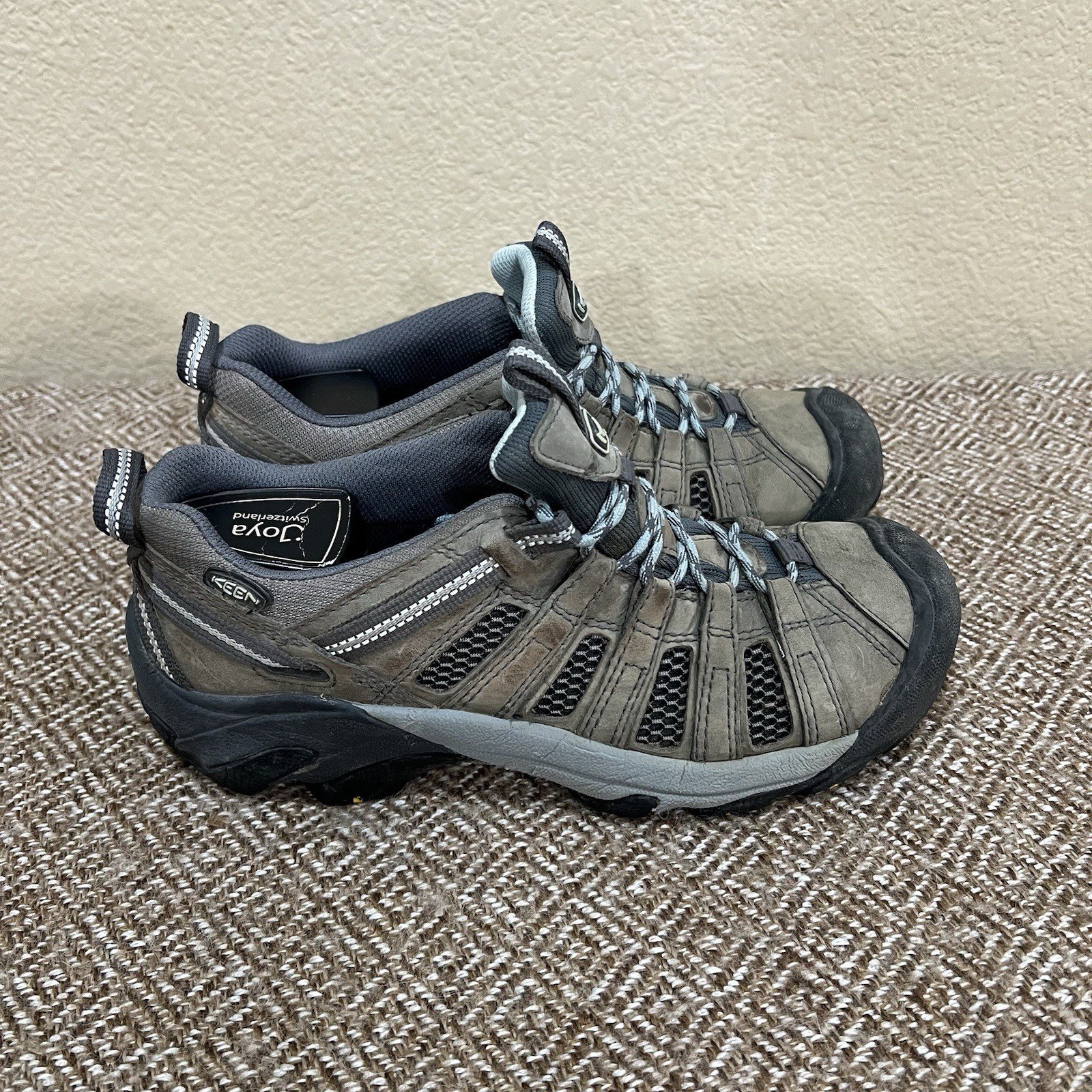 Stivali bassi Keen donna Voyageur grigi US 8 5 traspiranti escursionismo Gorpcore comfort