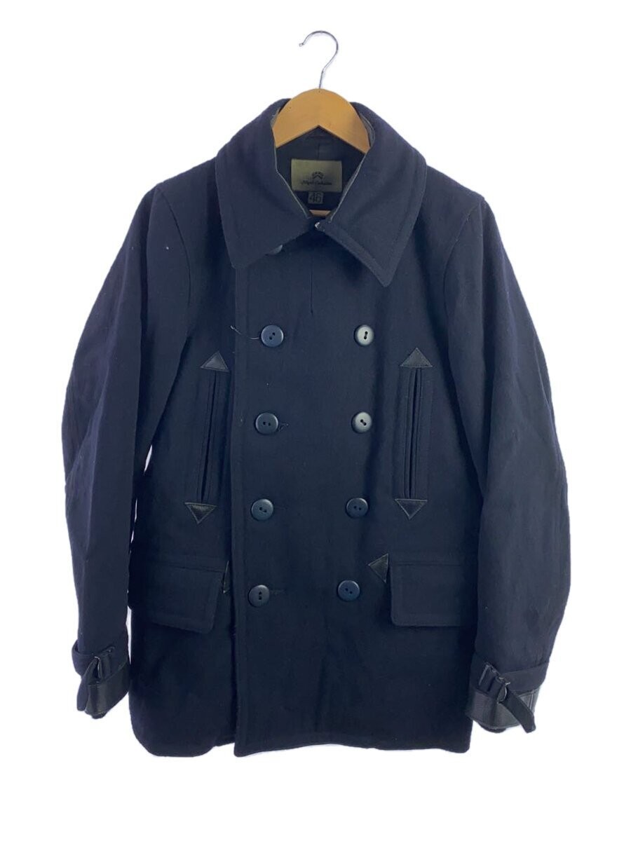 Nigel Cabourn Mulitary Pea Coat/Pea Coat/46/Wool/Nvy/8060000000 1612