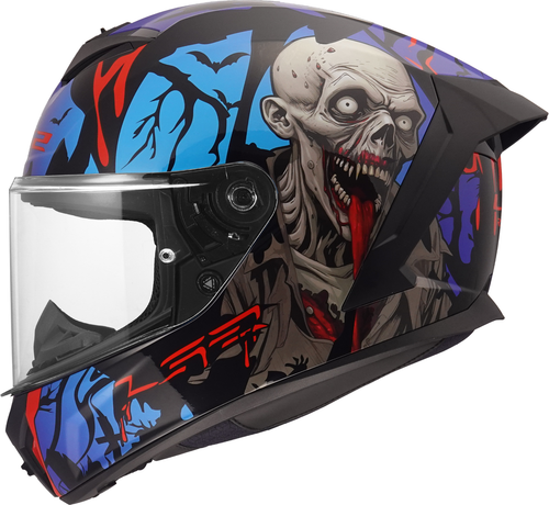 LS2 FF820 RAPID III (FF353) FULL FACE MOTORBIKE HELMET LYCANT ZOMBIE FLOW KAIJU - Picture 14 of 138