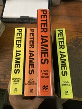 Lot 4 Peter James Books Roy Grace Series Gd