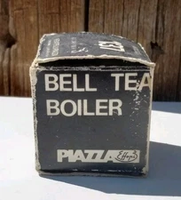 Vintage Tea Ball Infuser 2 Piece Bell Shape With Chain And Hook/Fratelli Piazza