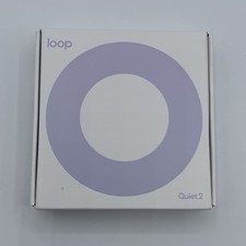 Loop Quiet 2 Ear Plugs 24dB SNR Reusable Sleep Focus Travel w/ Case Violet