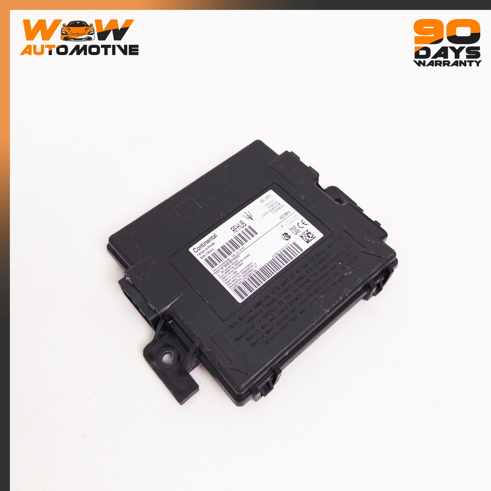 17-19 MASERATI GHIBLI LEVANTE KEYLESS GO ENTRY CONTROL MODULE UNIT 670101217 OEM