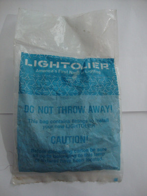 3 Count Philips Fittings for Lightolier Fixture PN: