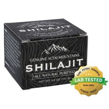 Pure Shilajit Resin 5 Month Supply Golden Grade Altai