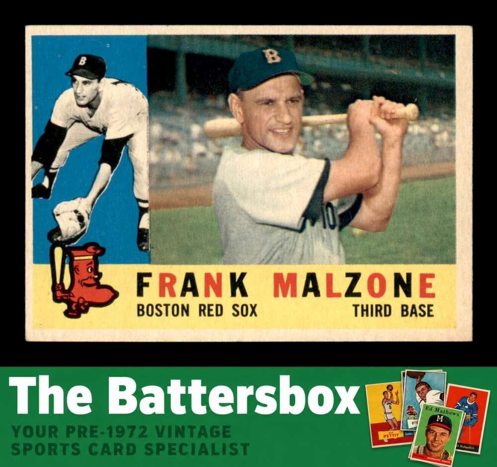 1960 Topps #310 Frank Malzone   EX X3816473