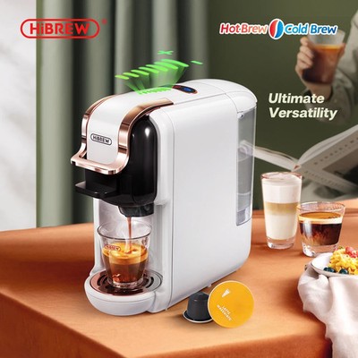Multiple Capsule Coffee Machine, Hot/Cold Dolce Gusto Milk Nespresso Capsule