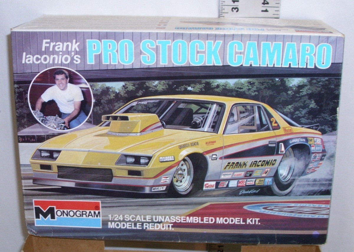 MONOGRAM FRANK IACONIO PRO STOCK CAMARO FUNNY CAR 1:24 MODEL KIT