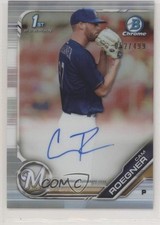 2019 Bowman Chrome Prospects Auto Refractor 52/499 Cam Roegner #CPA-CR Auto u6m