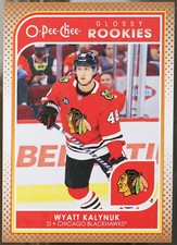 2021-22 Upper Deck - O-Pee-Chee Glossy Rookies #R-18 Wyatt Kalynuk Hockey NM