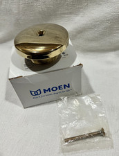 Moen Tub/Shower Push-N-Lock  Drain Covers Trim Kit USA Polished Brass T90331P