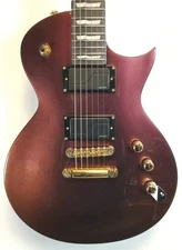 ESP LTD EC-1000 Set Neck Electric Guitar - Gold Andromeda