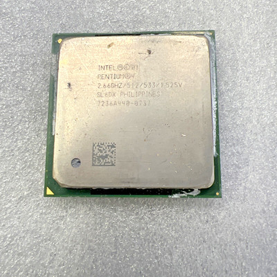 Intel SL6DX - 2.66Ghz 533Mhz 512K PGA478 Intel Pentium 4 CPU Processor