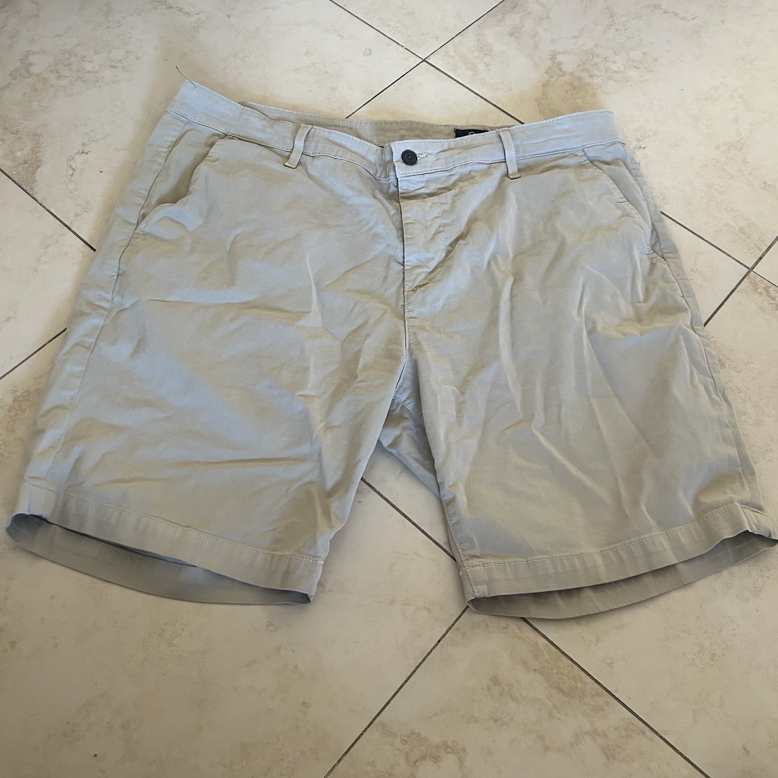 AG Adriano Goldschmied Men's Size 40 R The Wanderer Slim Trouser Shorts Cotton