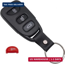 Replacement Key Fob Case Shell Fit for Hyundai Elantra Accent Sonata Kia Optima