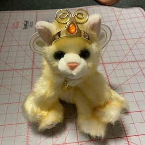 Catapillers Plush Aurora 2001 Shimmery Cat Fairy Wings